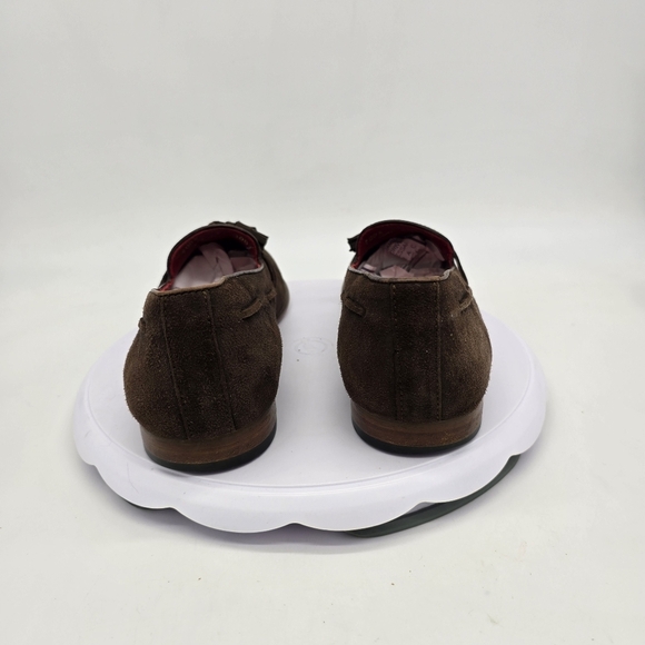 Alan Payne Shoes Men's 9 Loafers Slip On Brown - Picture 7 of 10